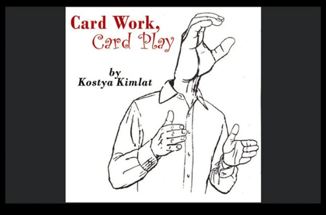 Cover of Card Work, Card Play by Kostya Kimlat